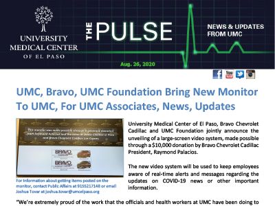 The Pulse: August 26